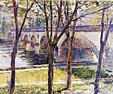Bridge near Giverny by Theodore Robinson